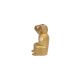 Golden Brass Bear Incense Stick Holder